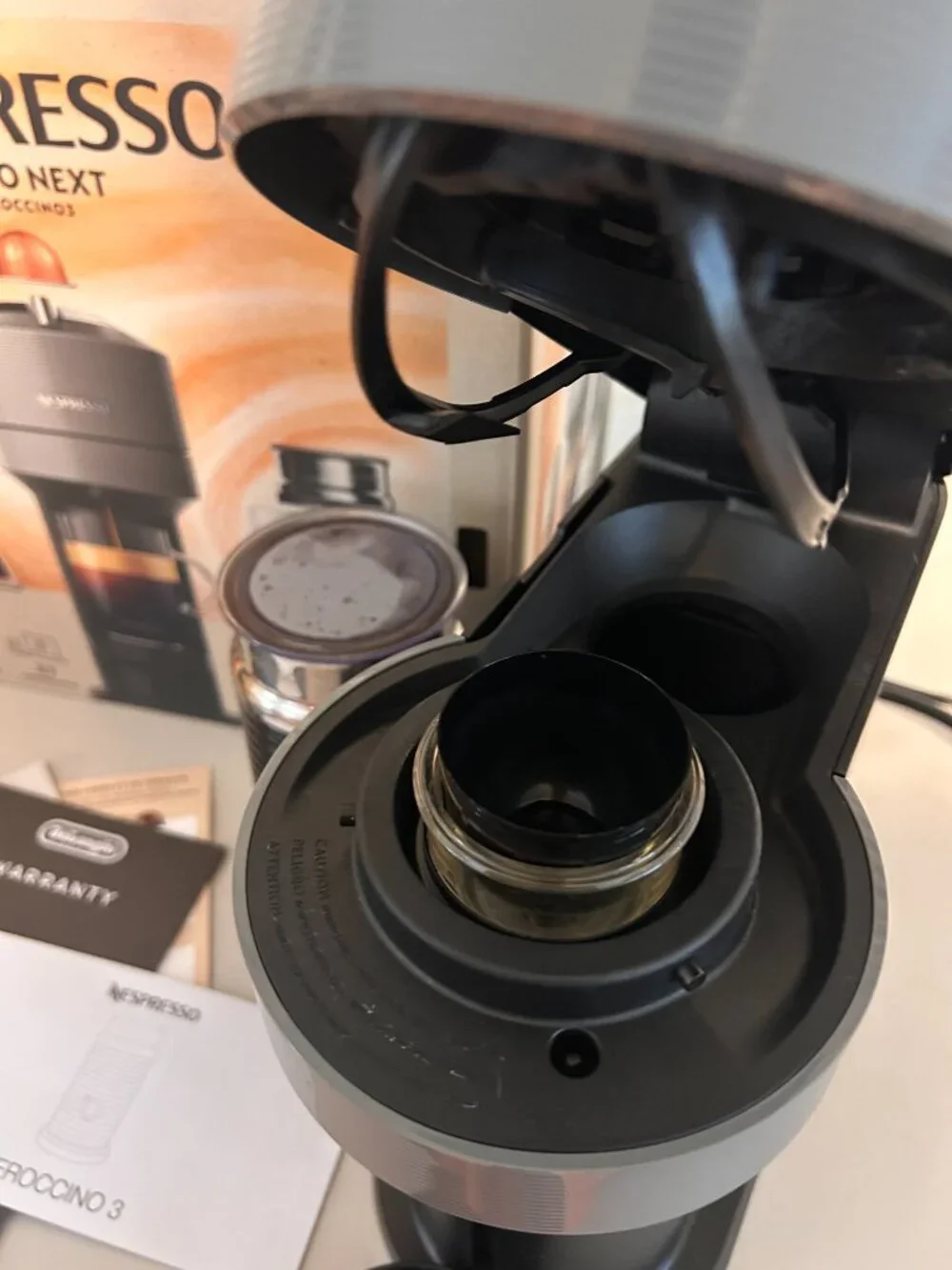 *OPEN BOX* Nespresso Vertuo Next Espresso Machine & Aeroccino 3